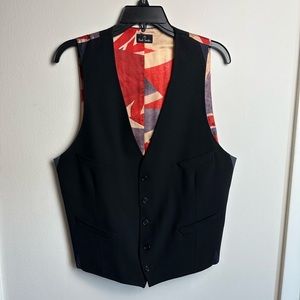 Paul Smith Union Jack Waistcoat vest